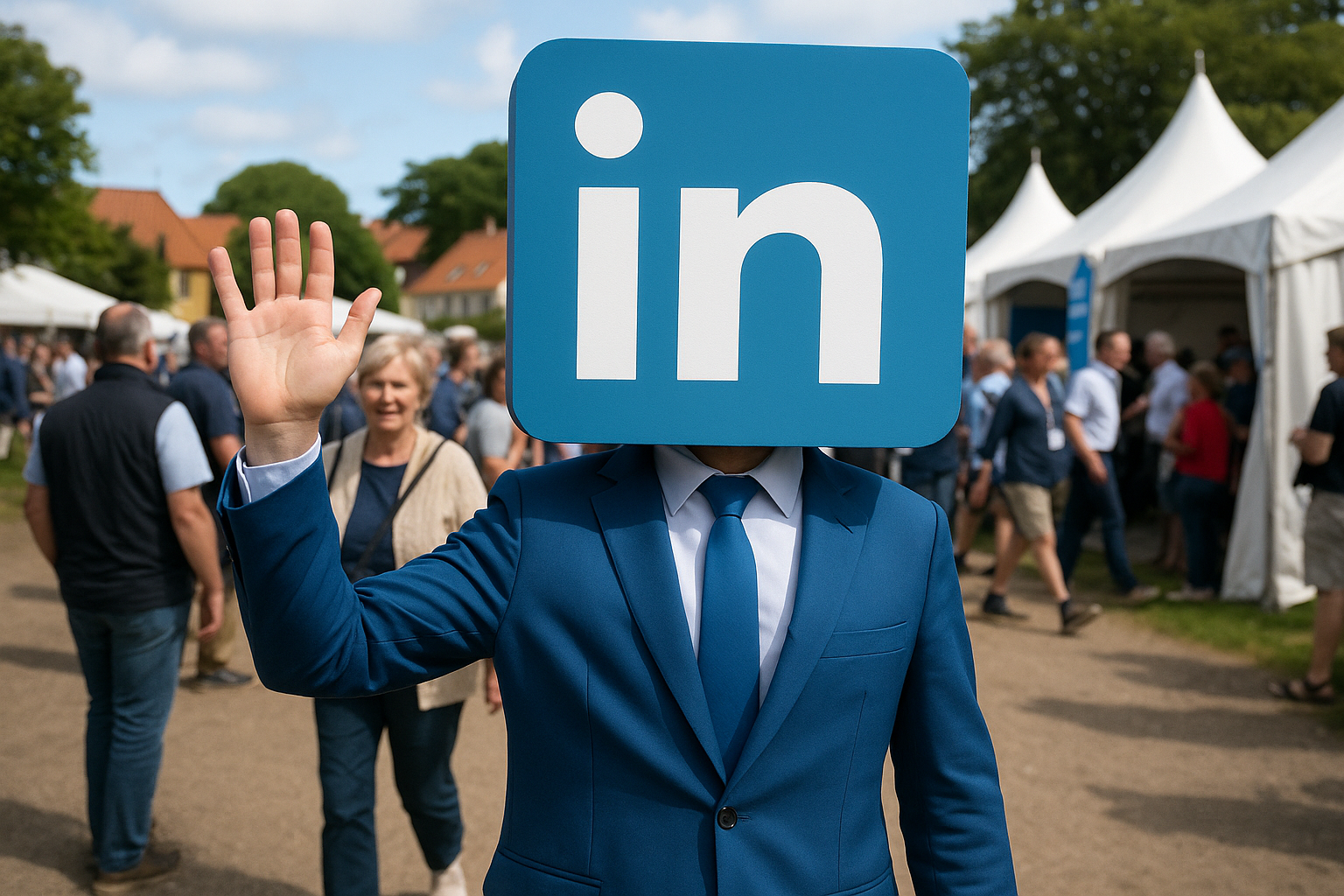Linkedin, Dansk Erhverv, Rathcke og Danner vandt folkemødet 2025 online