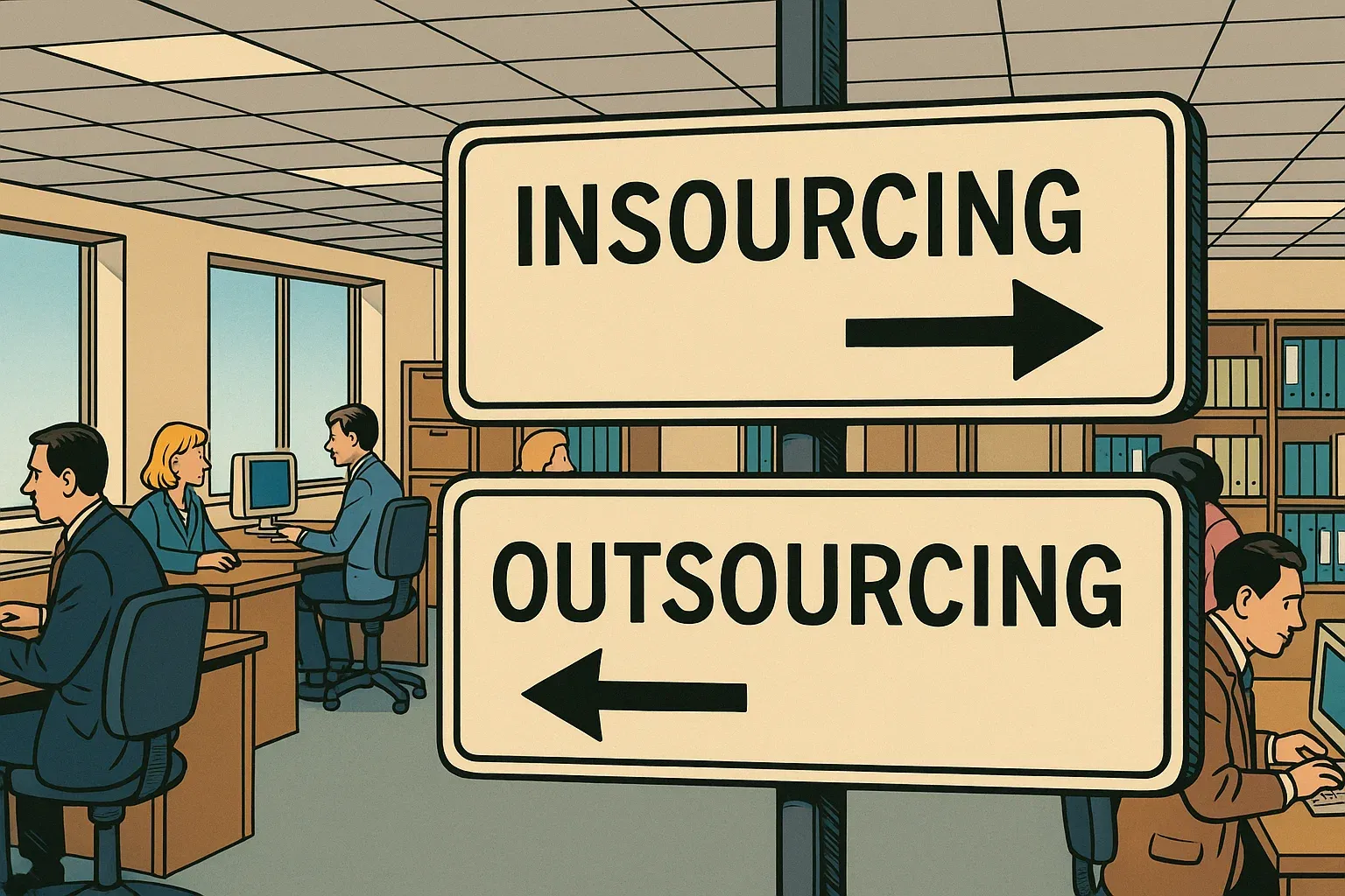 Skal I insource eller ej? Det skal du overveje som k-chef