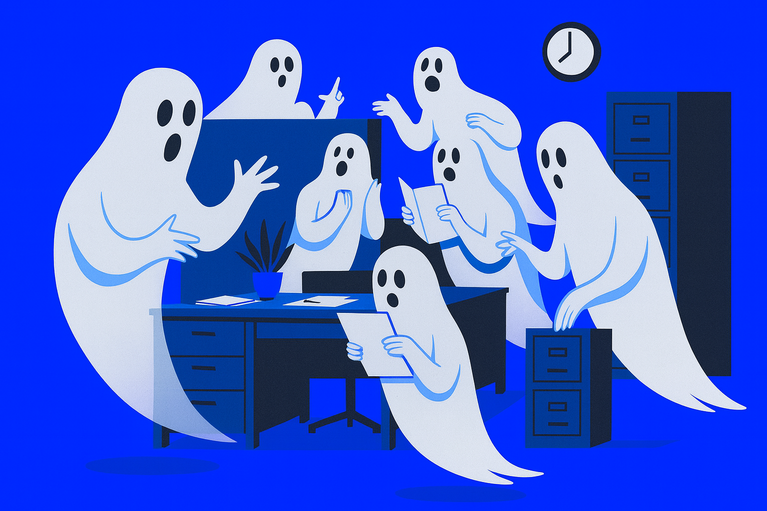 Ghosting på arbejdet – har tarvelig tavshed afløst respektfuld respons?