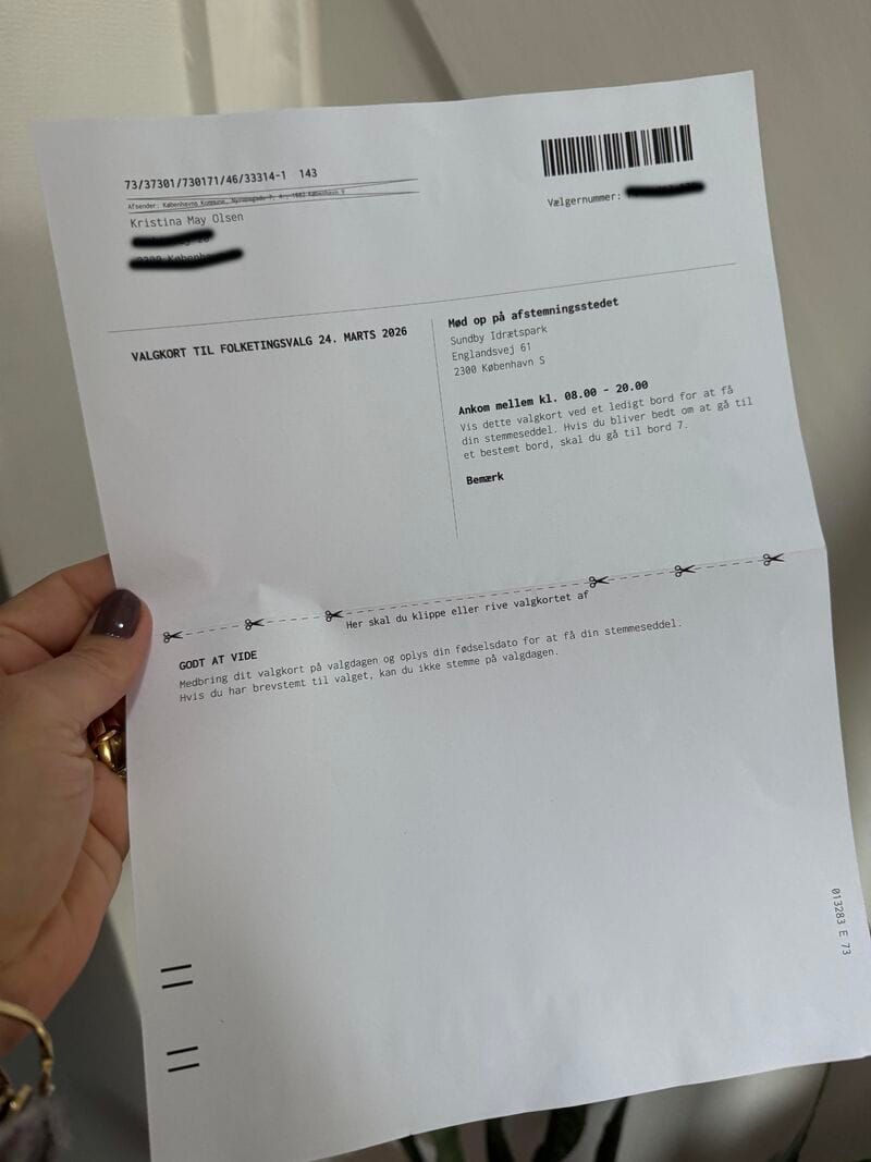 Du fik ikke lyst til at stemme post image