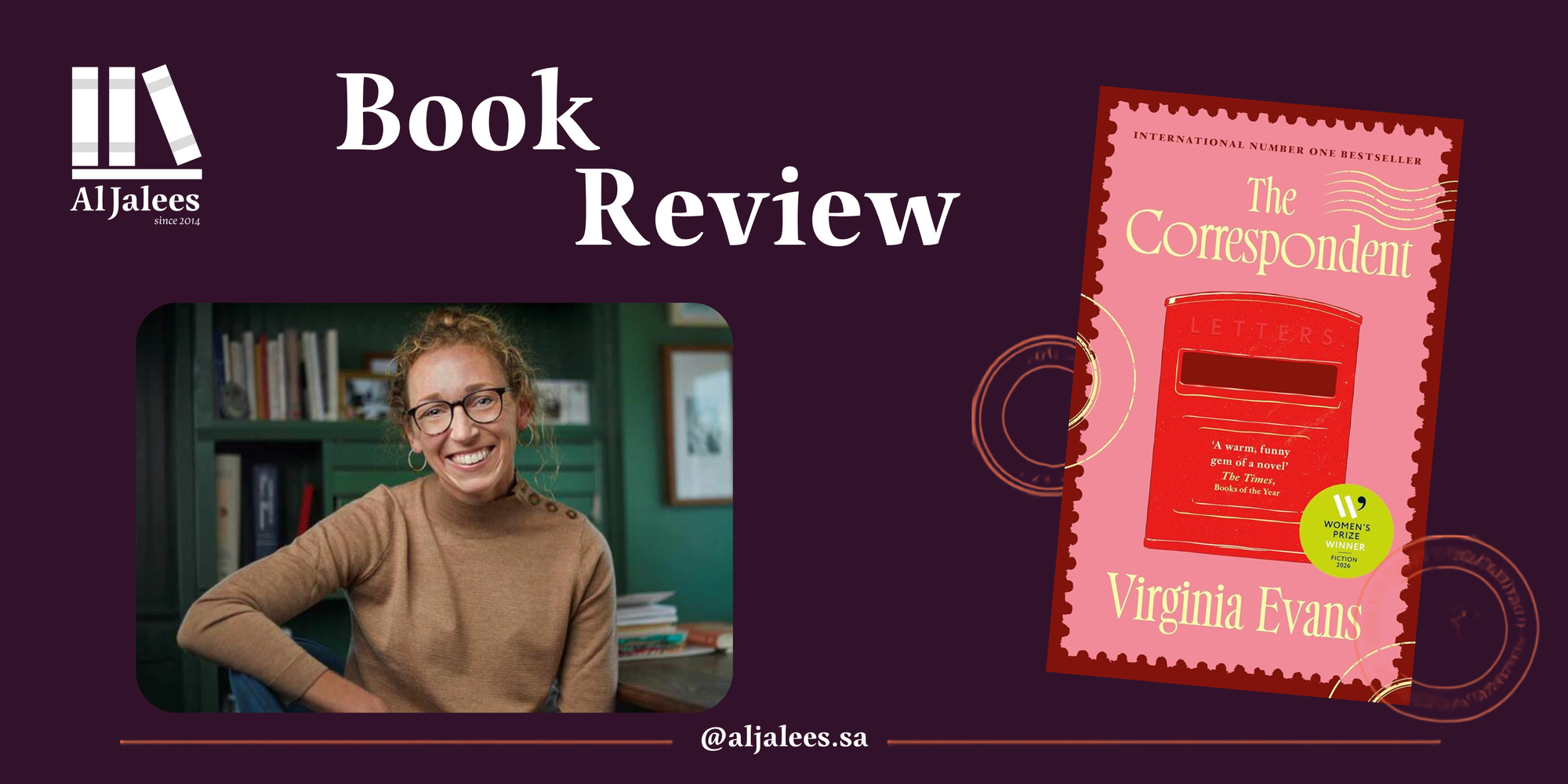 Book Review: The Correspondent by Virginia Evans