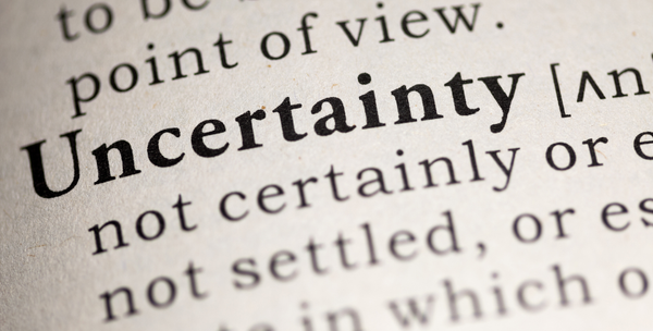 In Times of Uncertainty