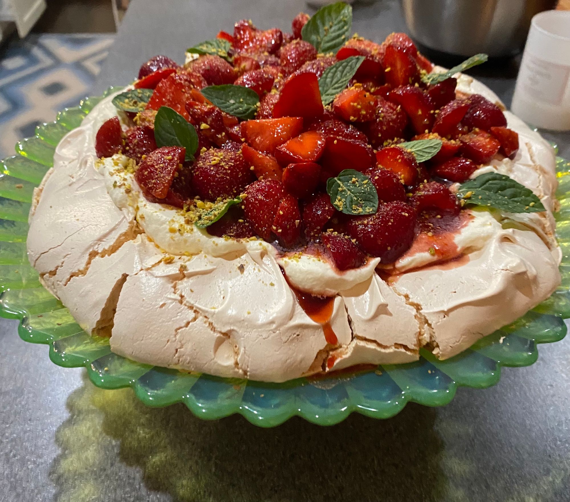 An immense pavlova.