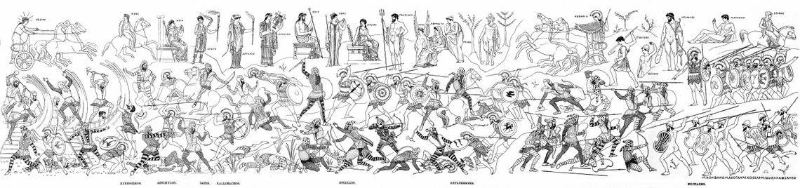 Marathon stele from Stoa Poikile