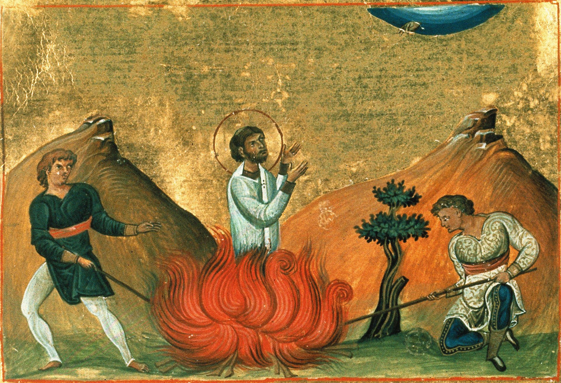 Burning of Abibus of Edessa
