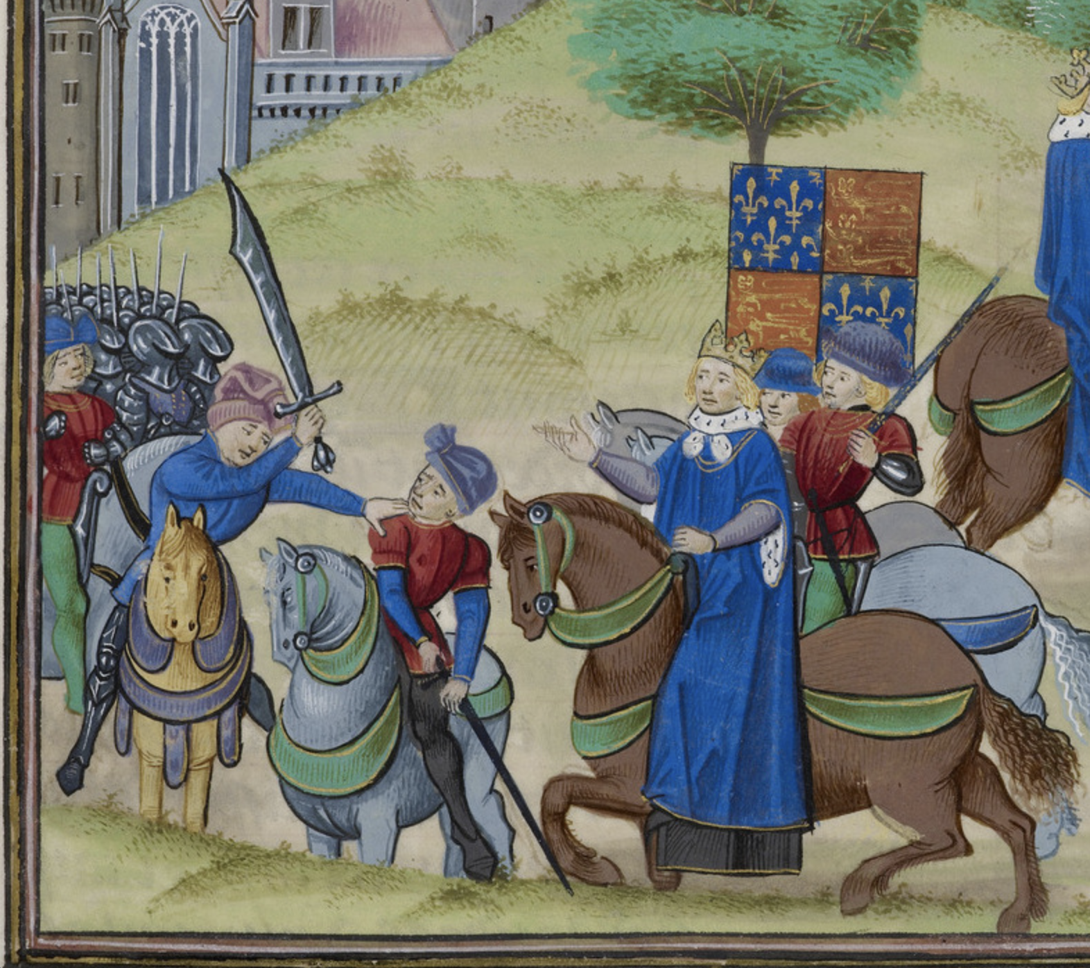 The death of Wat Tyler