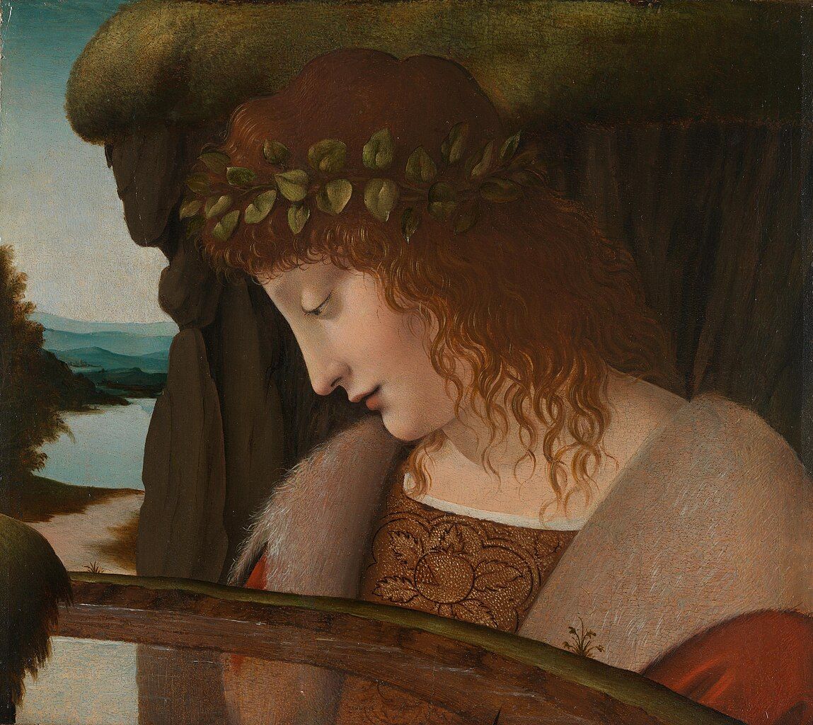 Narcissus, Follower of da Vinci
