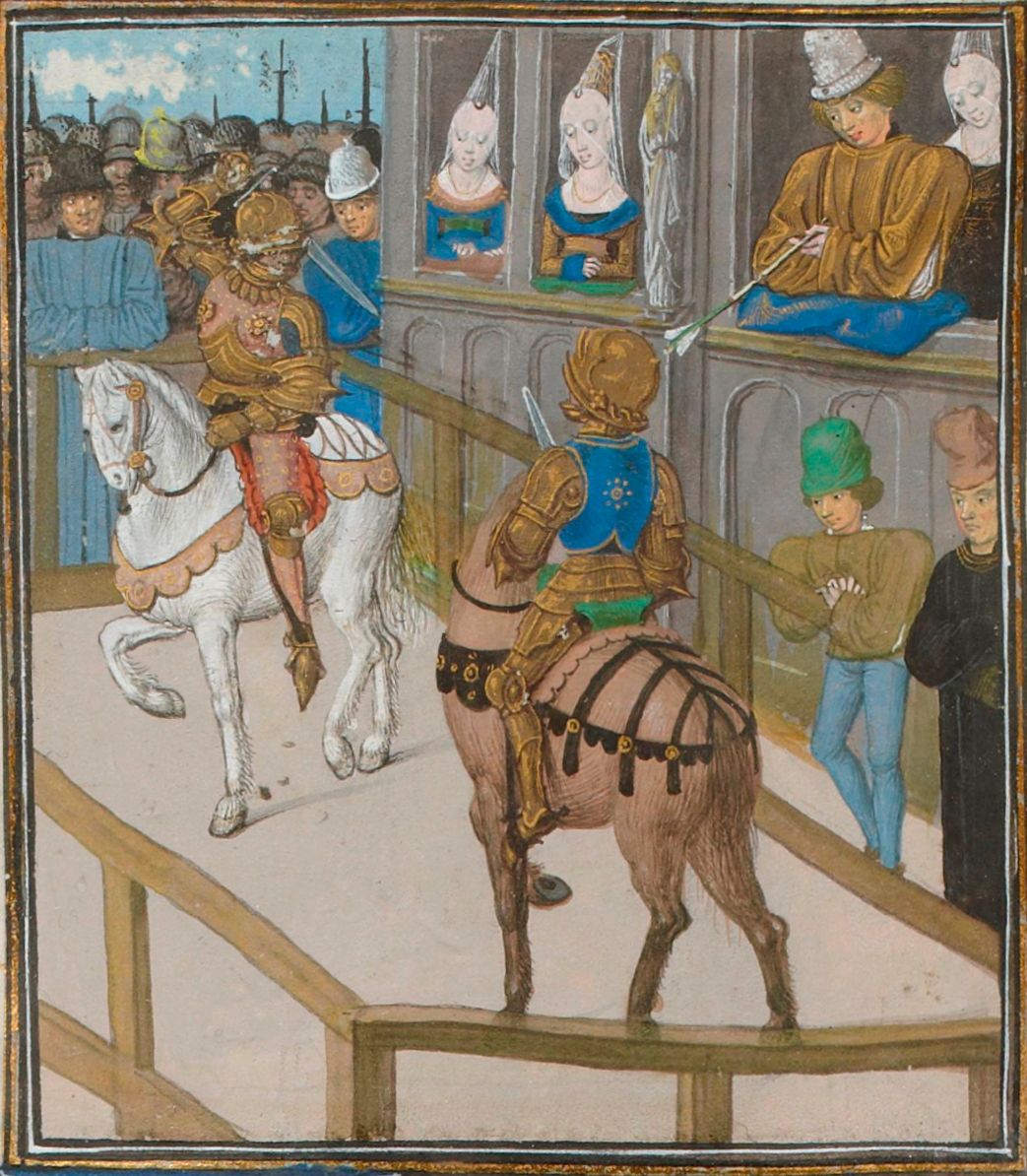Joust from Froissart's Chroniques