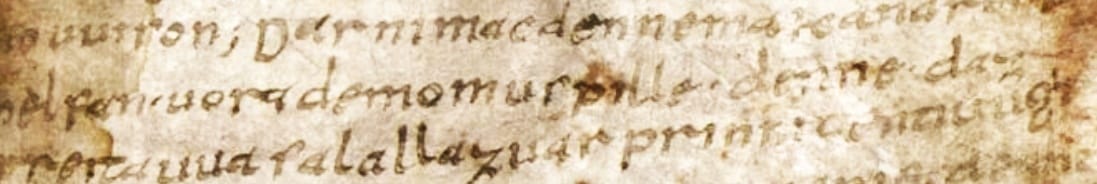 Muspilli, Old High German
