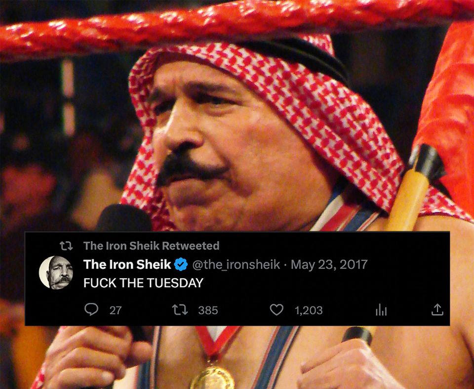 Tuesday Obituary: The Iron Sheik