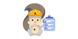 Look at his construction hat!