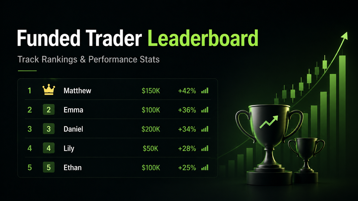 Funded Trader Leaderboard: What It Tracks, Why It Matters, and How Prop Firms Use Rankings