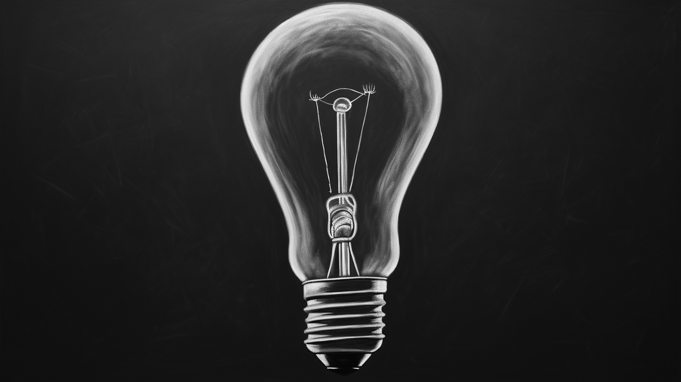 incandescent light bulb waiting to be switched on