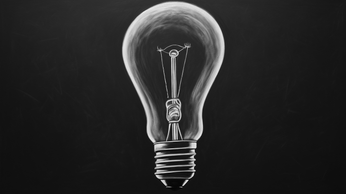 incandescent light bulb waiting to be switched on