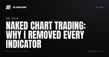 Naked chart trading: why I removed every indicator