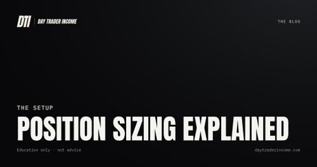 Position sizing explained