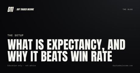 What is expectancy, and why it beats win rate