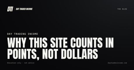 Why this site counts in points, not dollars