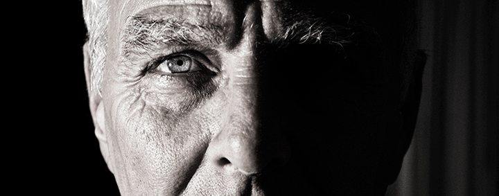 Old man's face