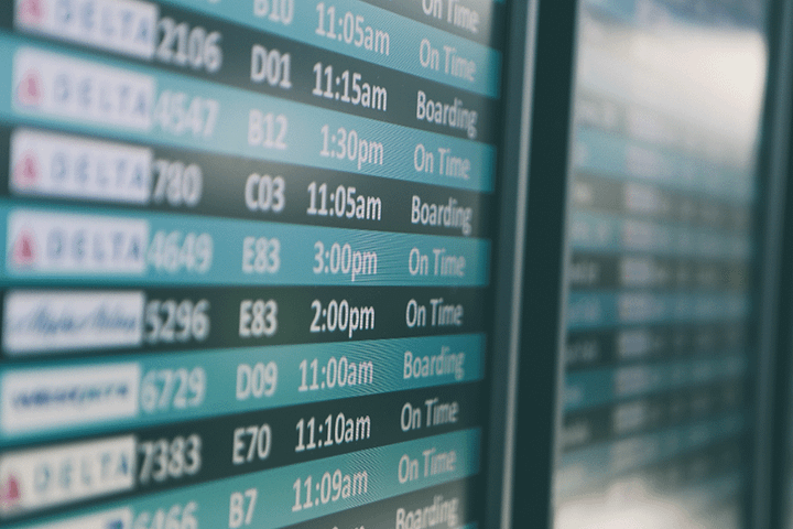 Flight schedules