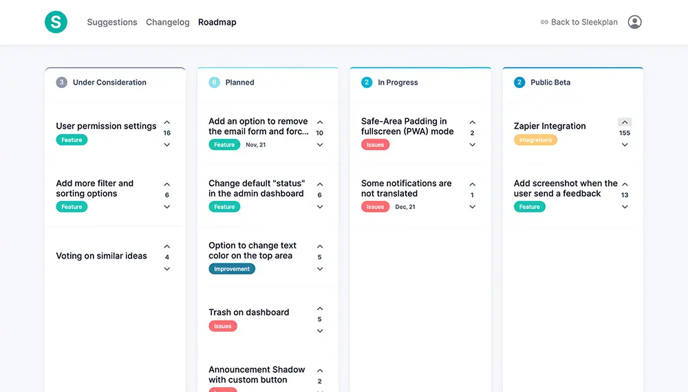 Sleekplans product illustration.