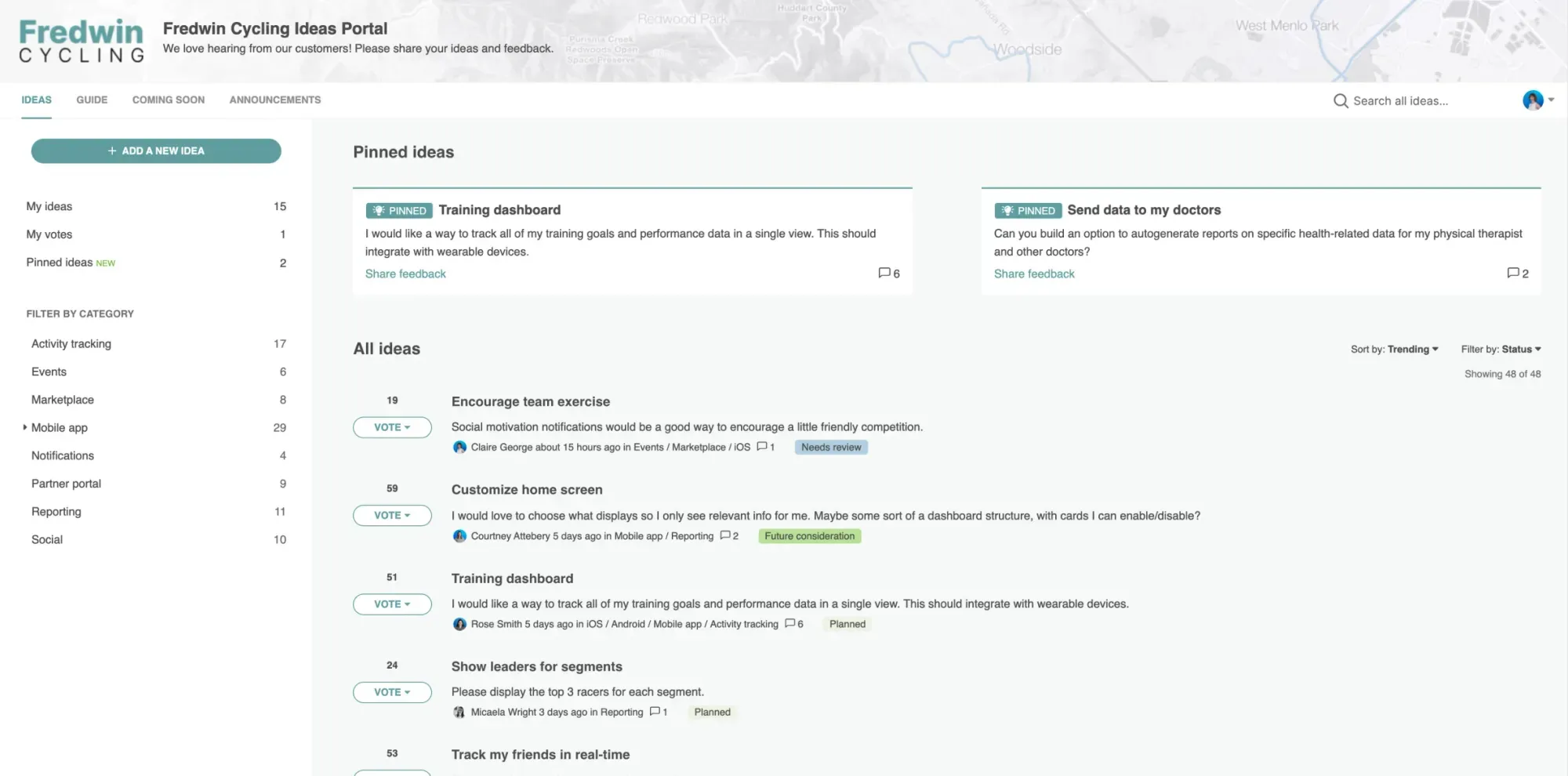 Productboard alternative: Aha!