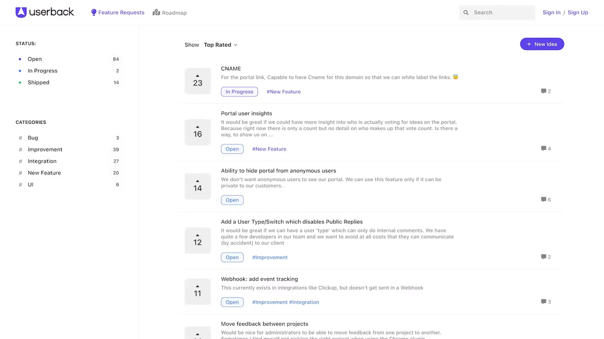 UserBack's product illustration.