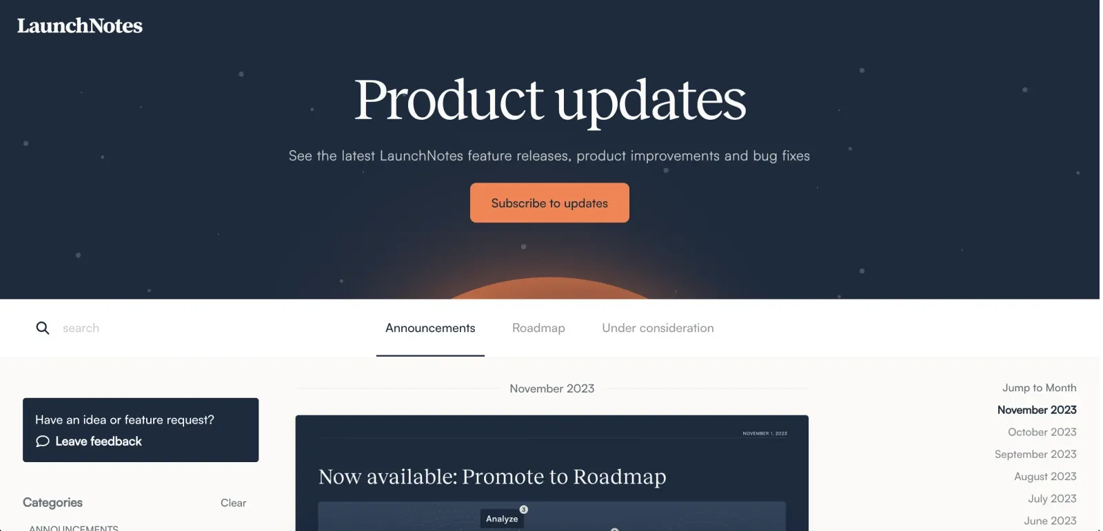 LaunchNotes product illustration.