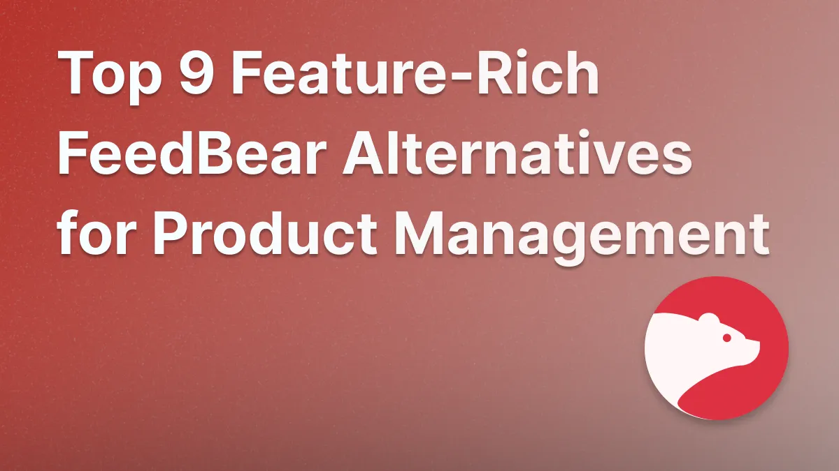 Best Feedbear competitors and alternatives.