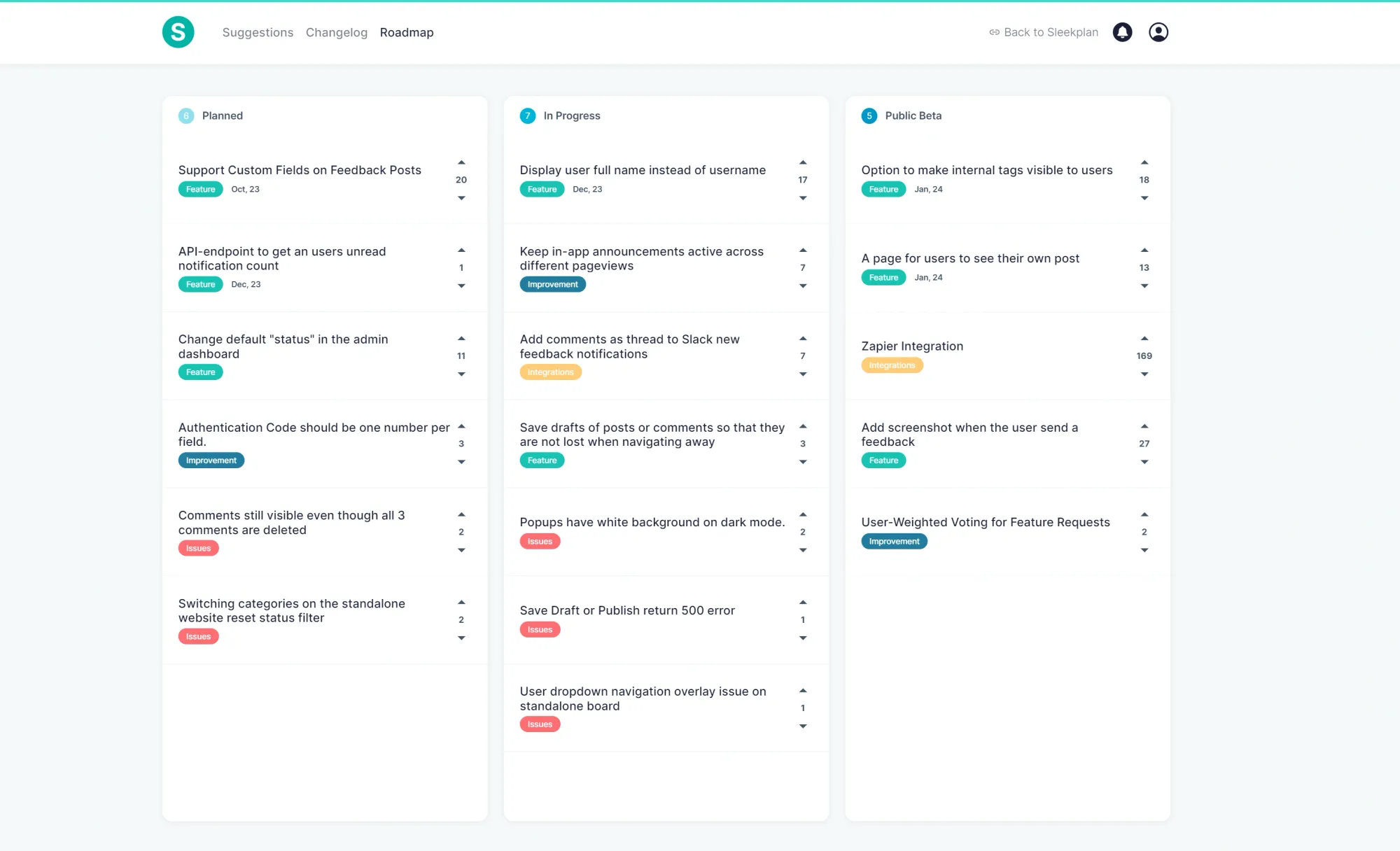 Sleekplan product illustration.