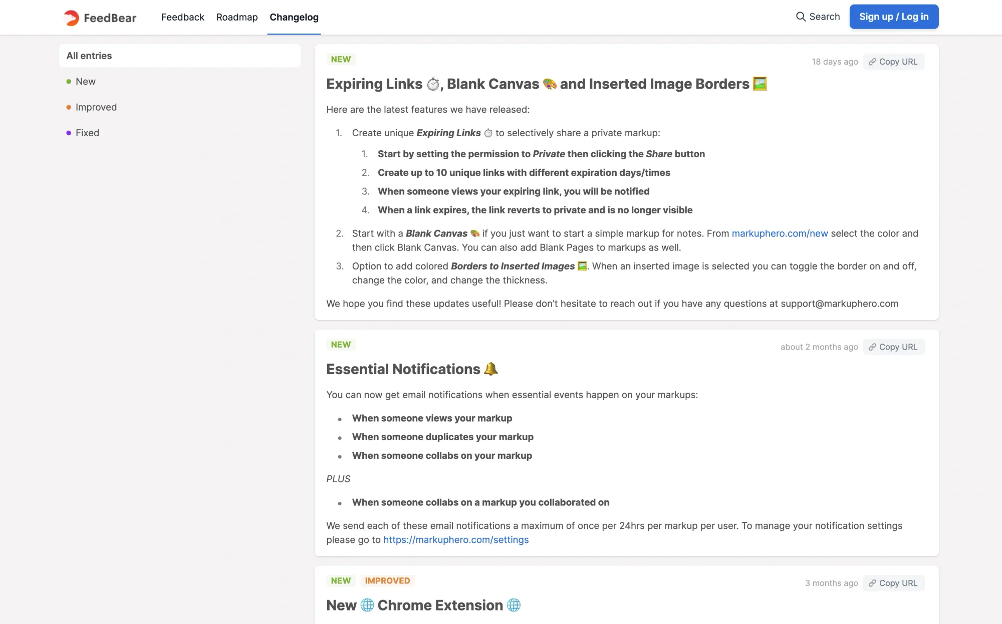 Feedbear product illustration.