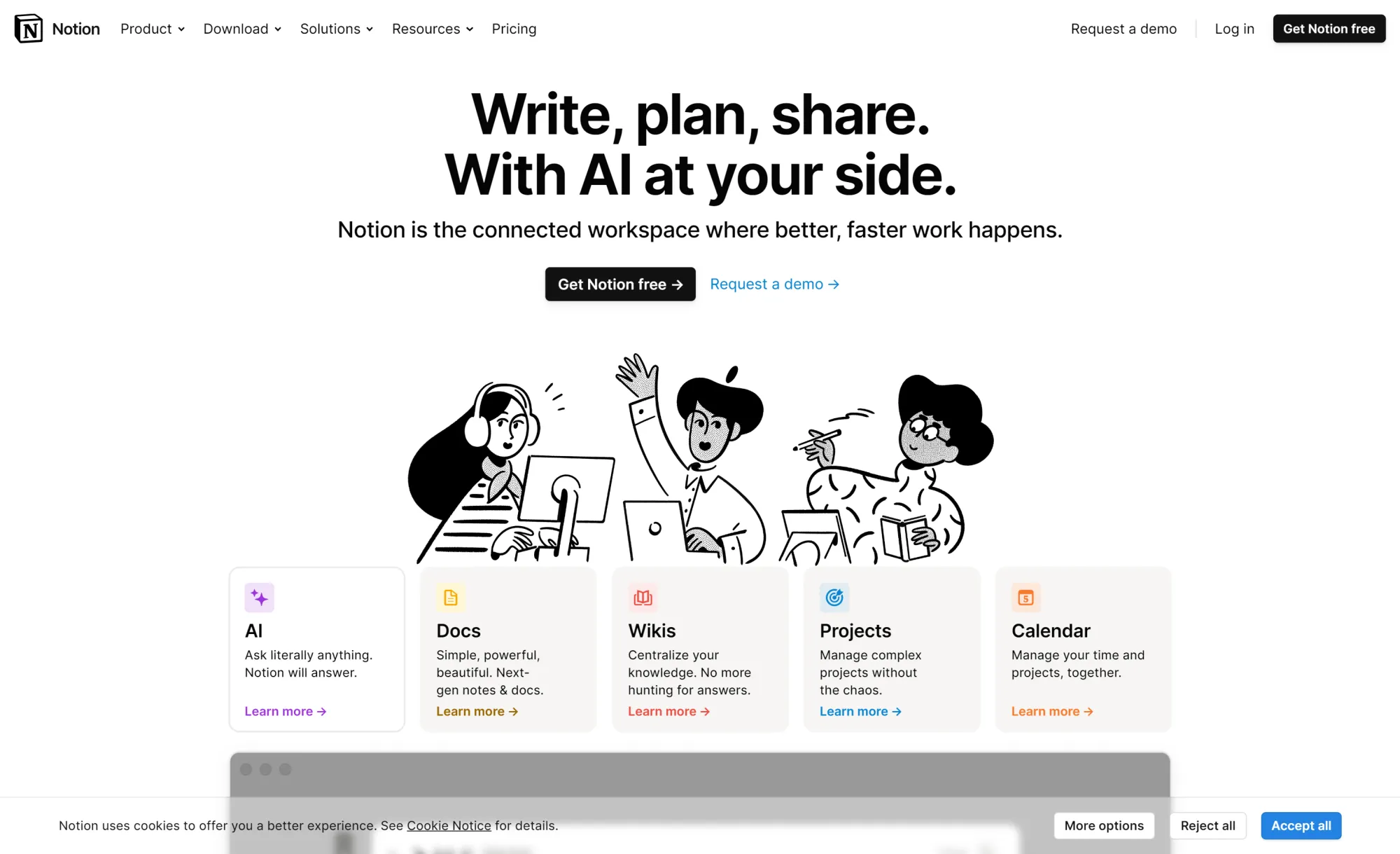 Notion.so illustration