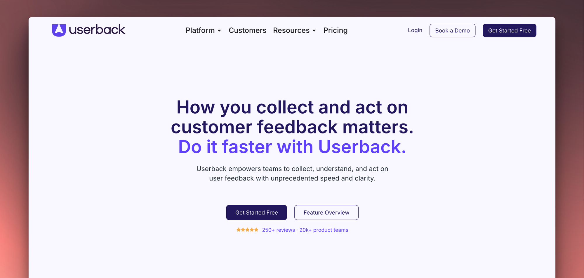 Userback product illustration.