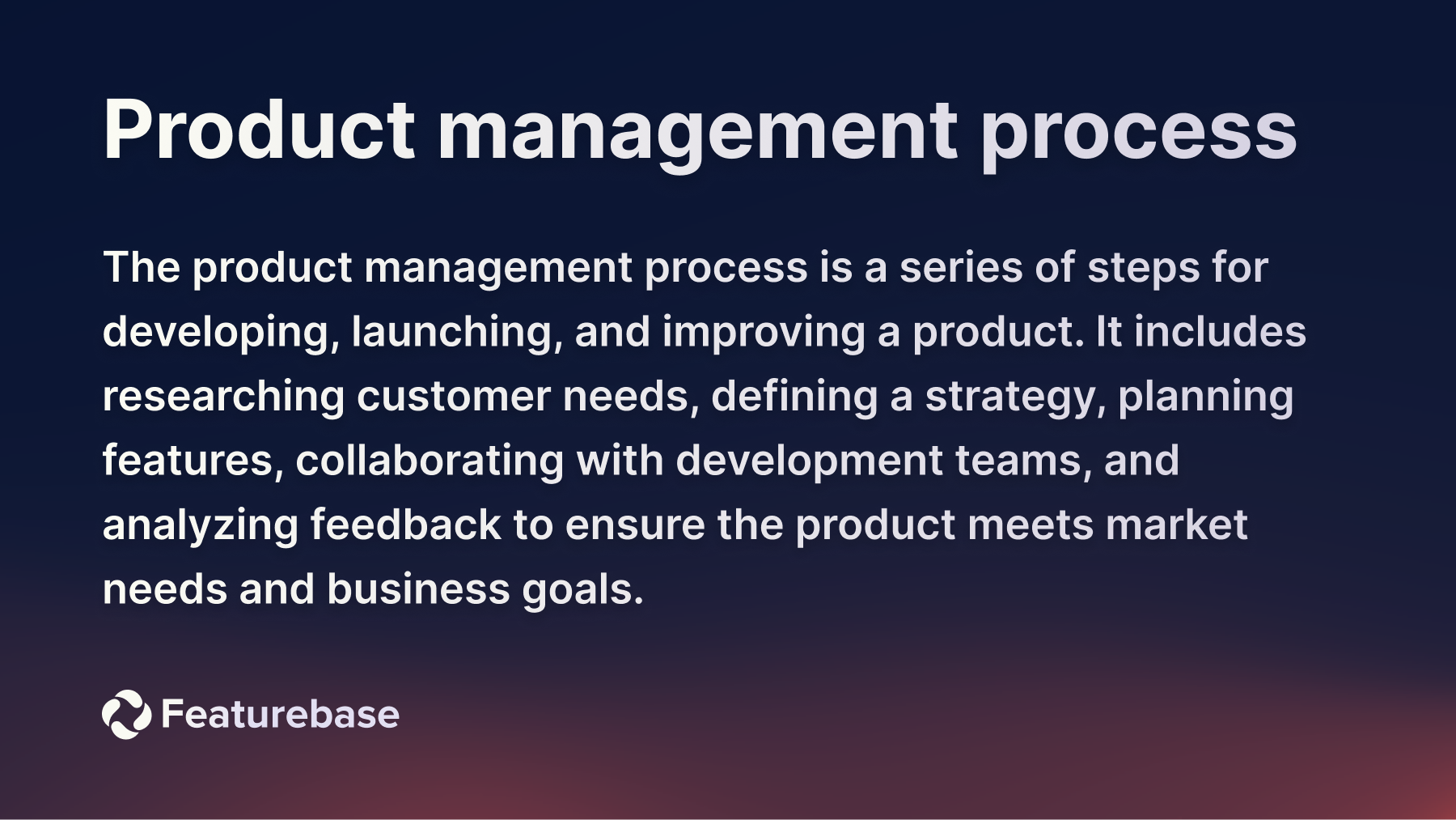 Strategic product management process for Spotify features