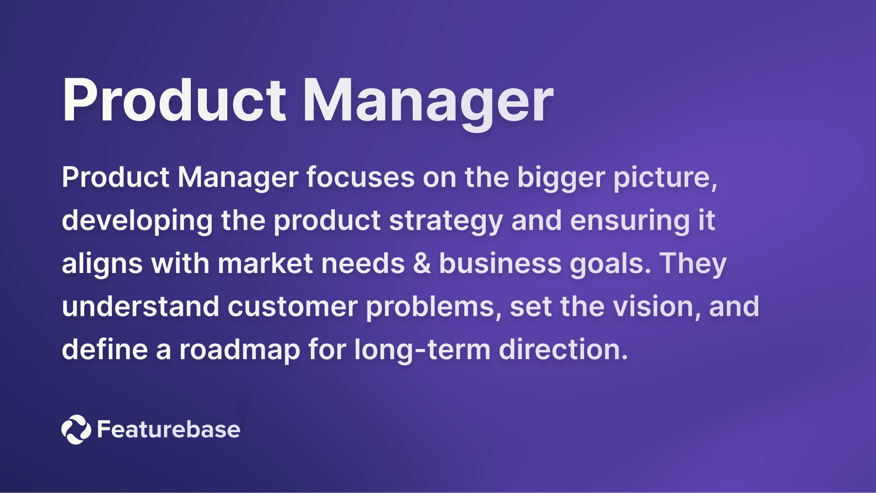 product manager definition.