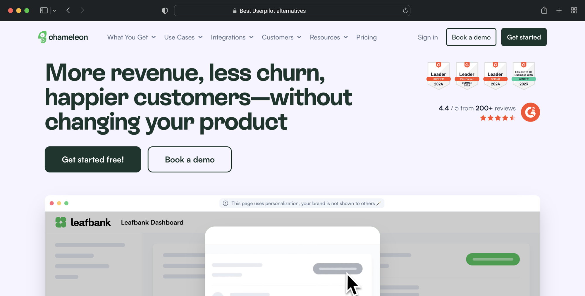 Chameleon is an product adoption platform.