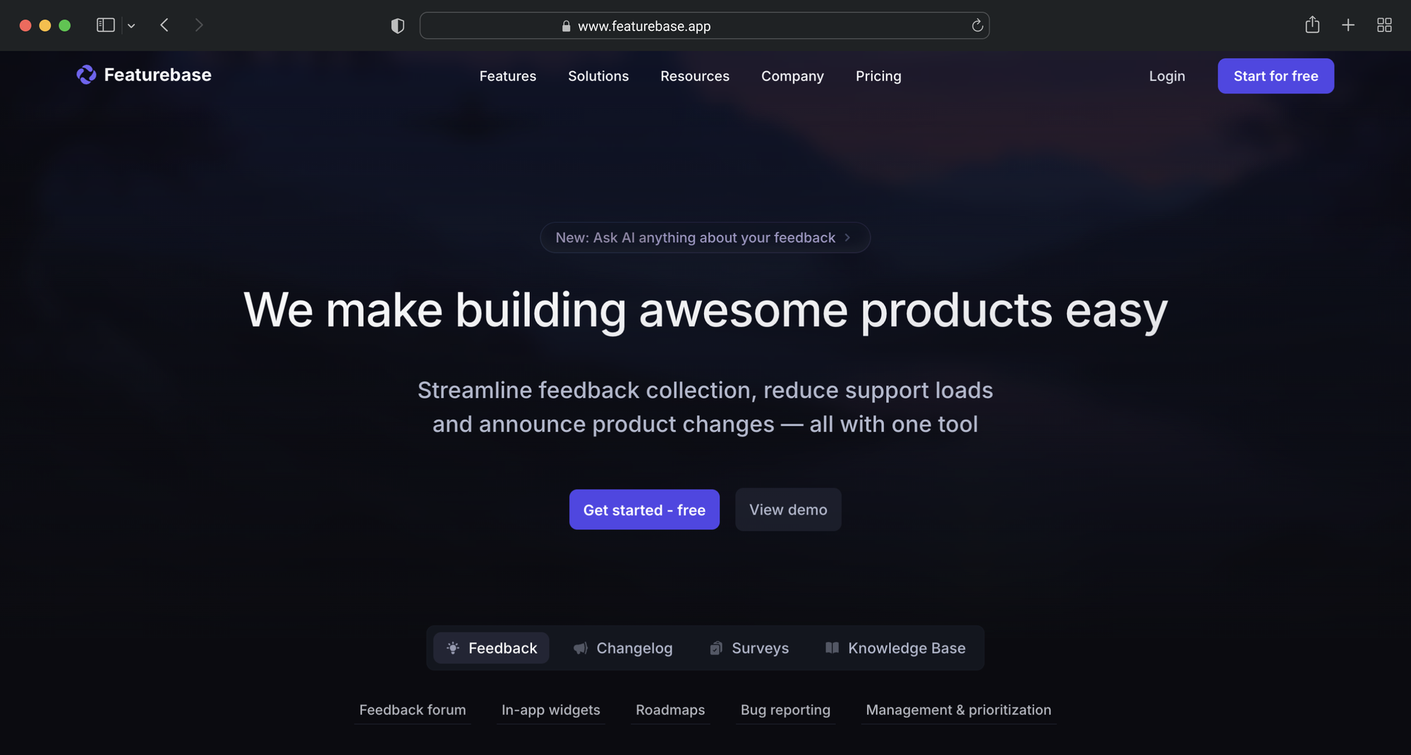 Featurebase is the best Productboard and Canny alternative.