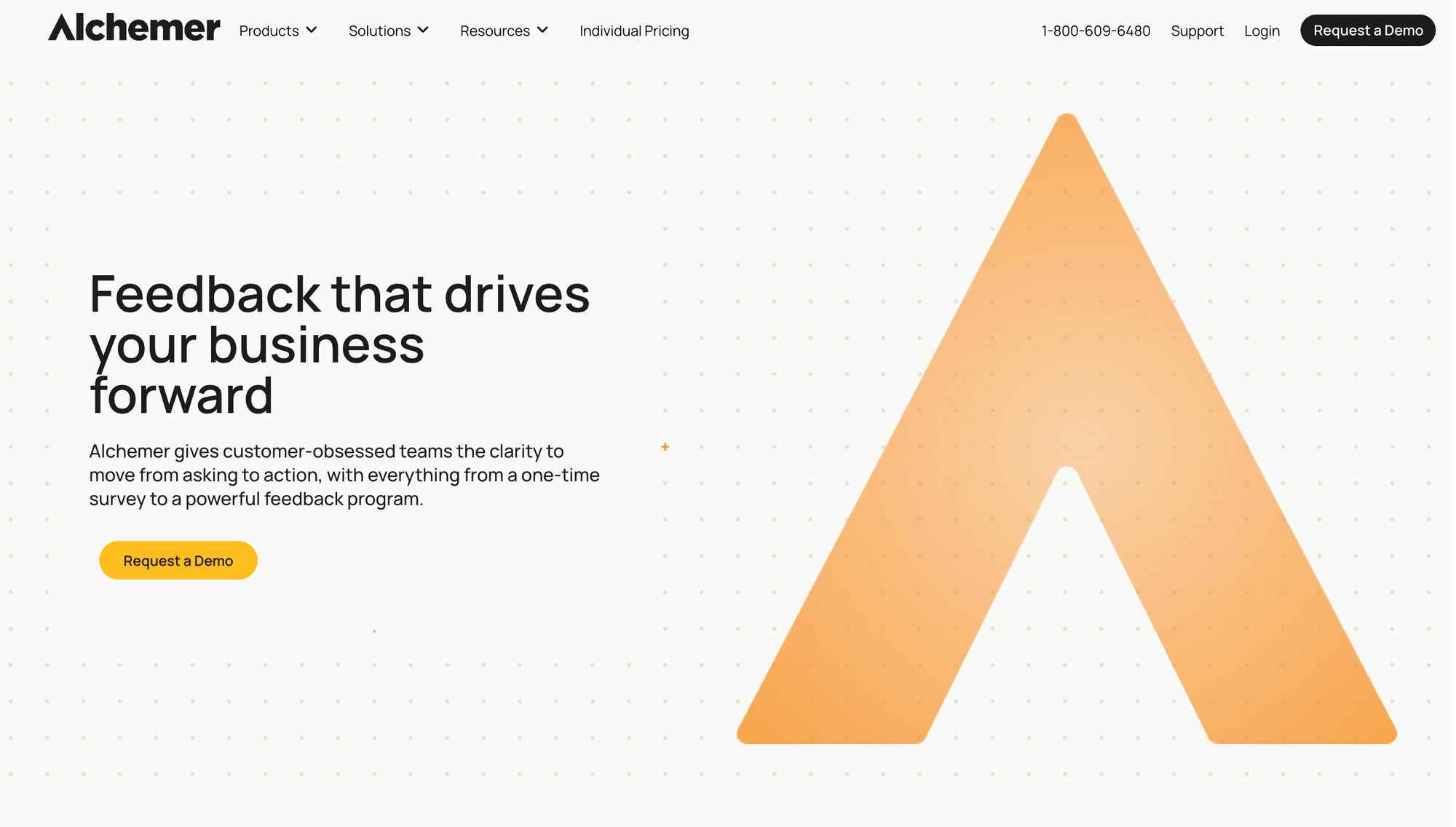 Website feedback tool: Alchemer.
