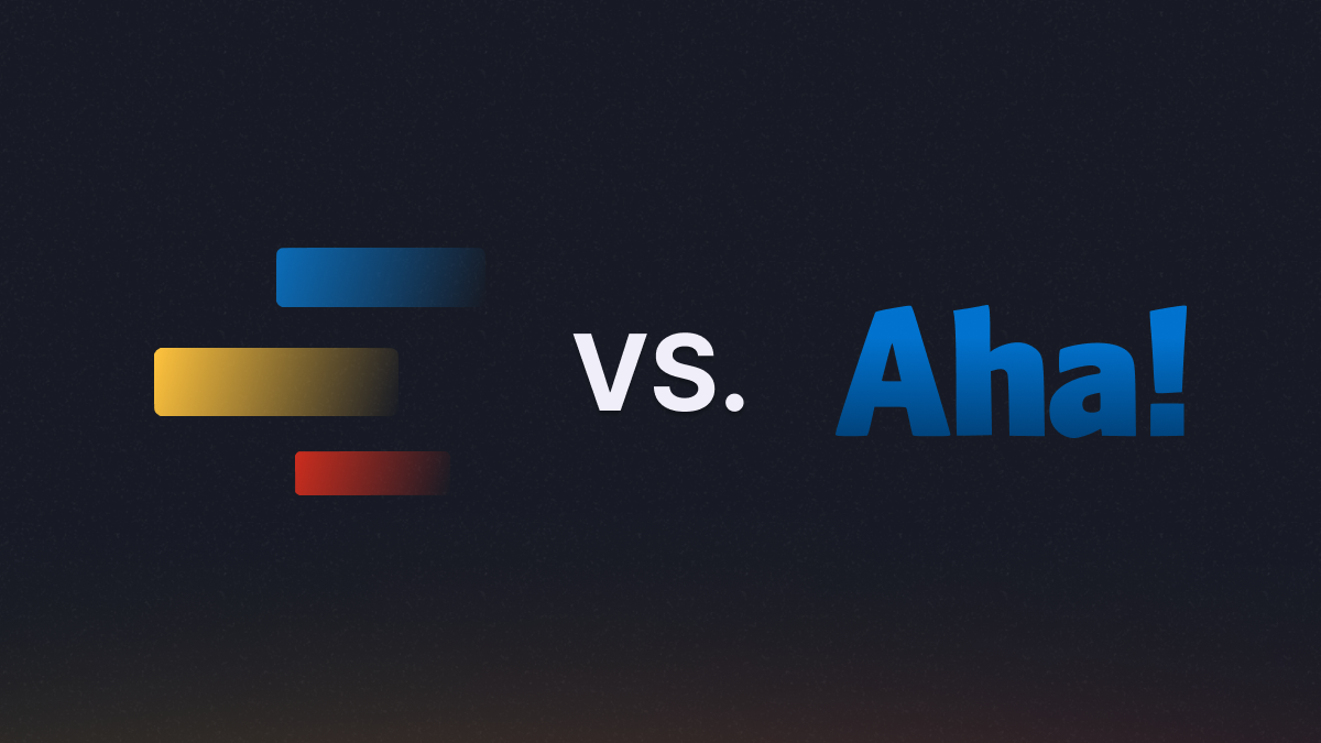 ProductPlan vs Aha! comparison 2025.