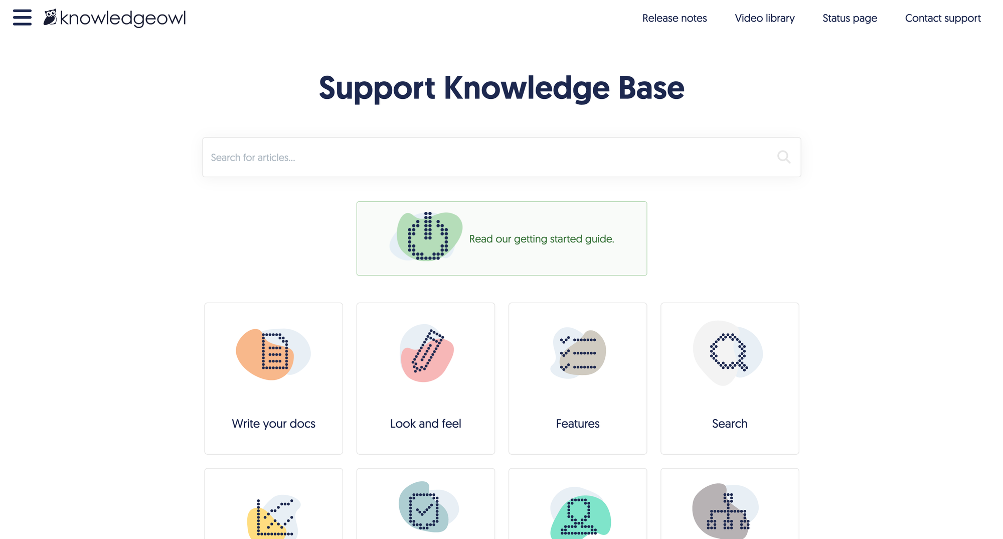 KnowledgeOwl's support docs.