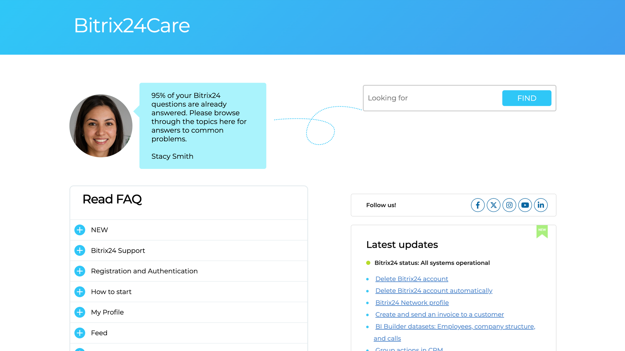 Bitrix Help Center.
