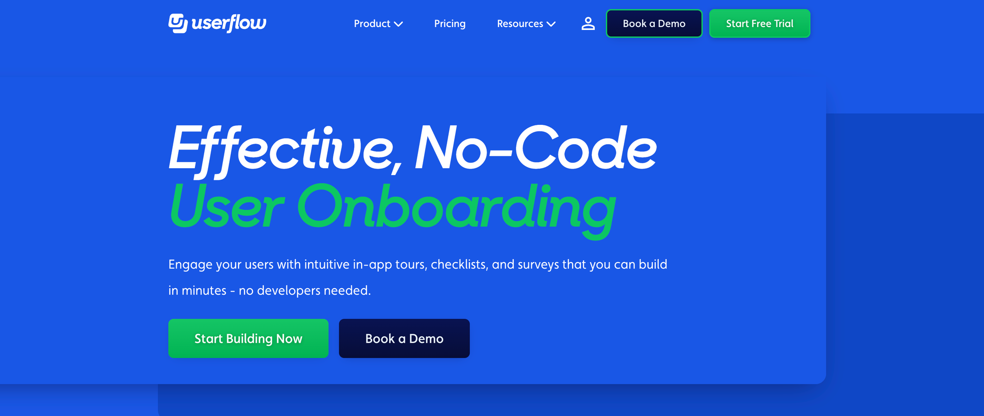 Userflow onboarding platform.