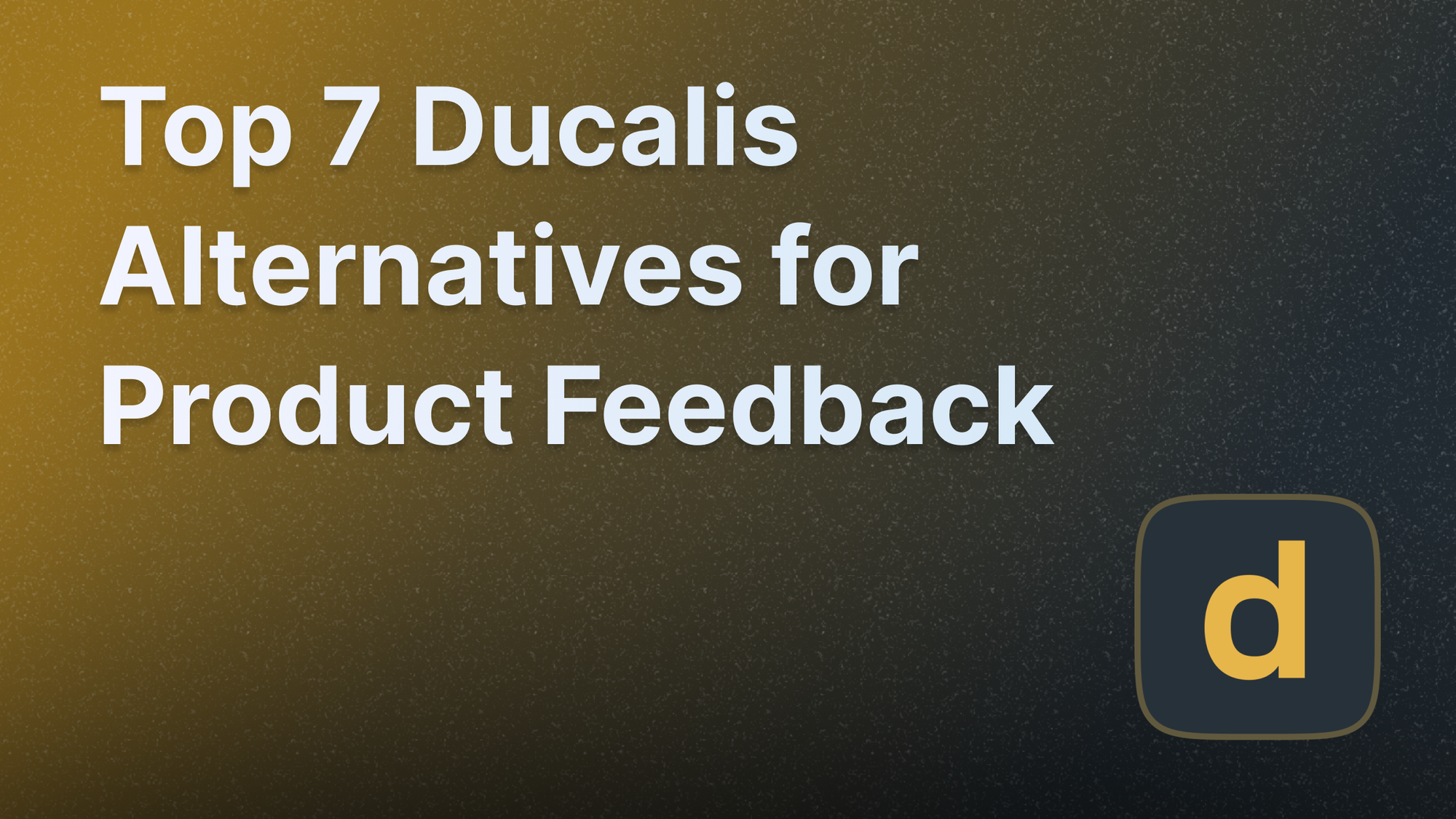 Best Ducalis alternatives and competitors.