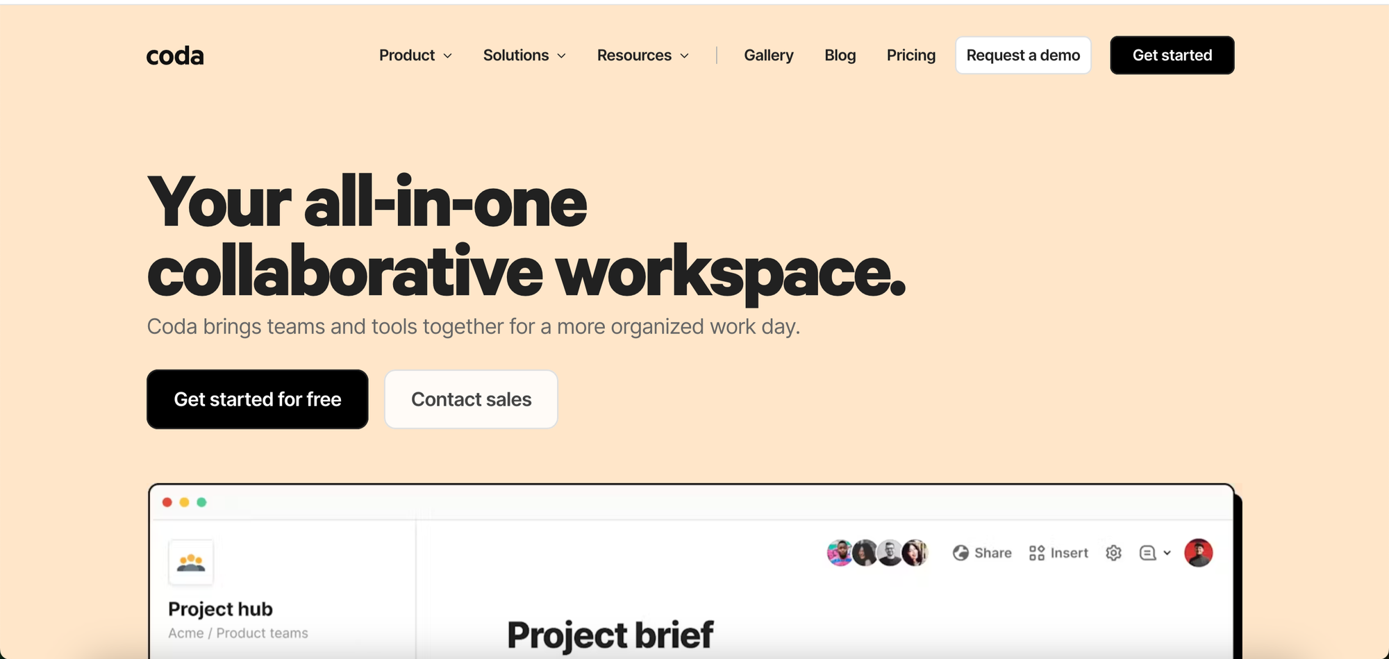 Coda as an alternative to Fusebase