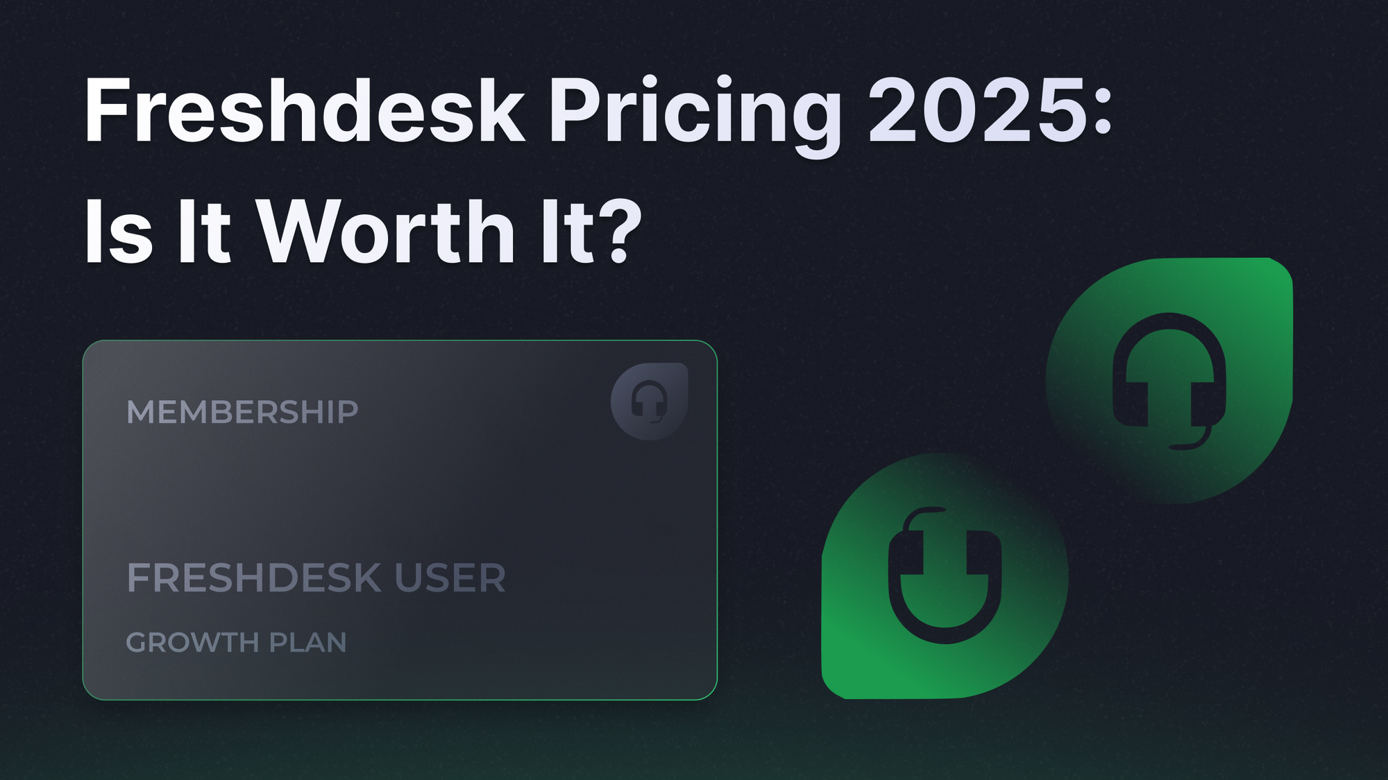 Freshdesk pricing overview and review.