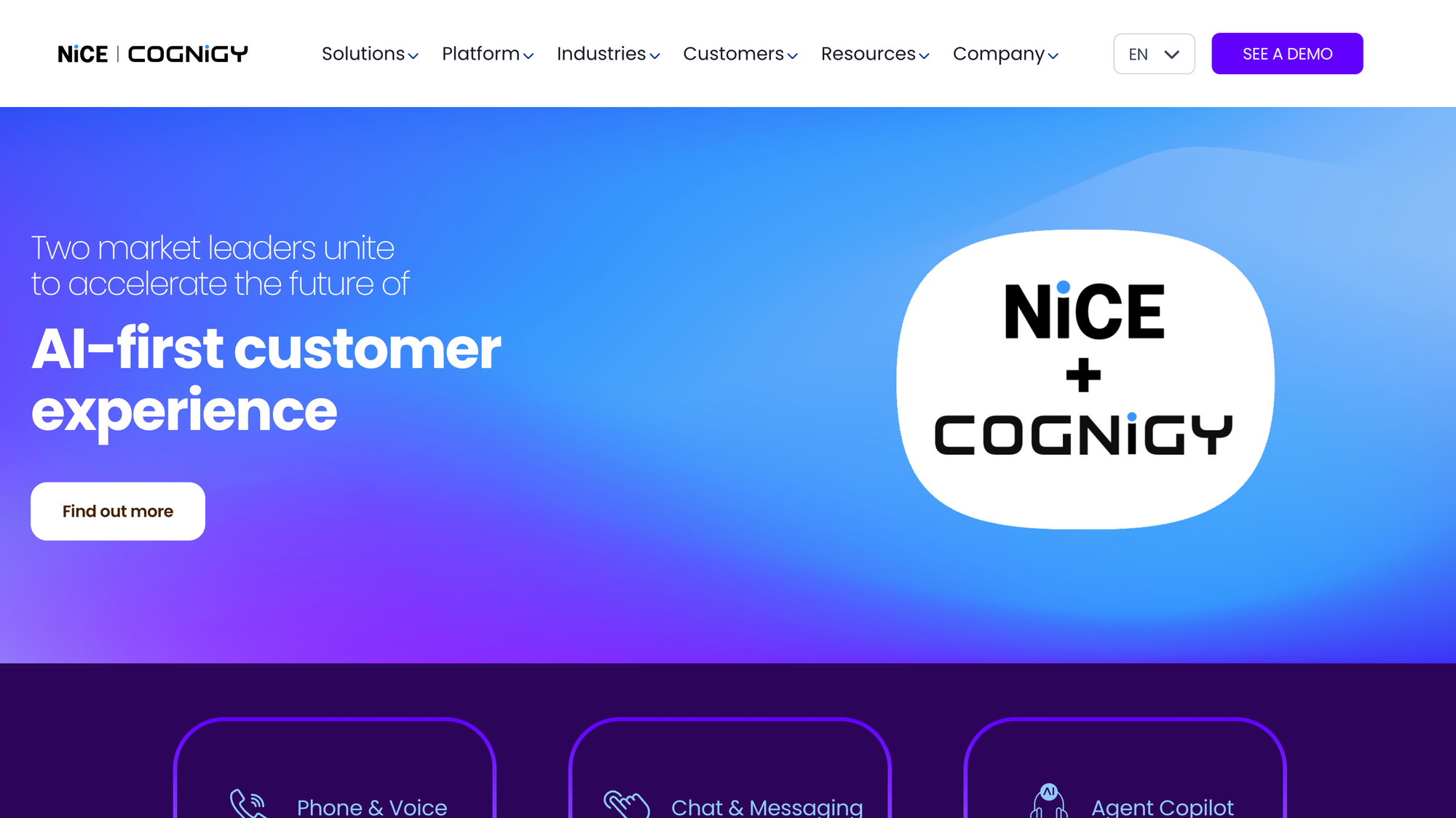 Cognigy website.
