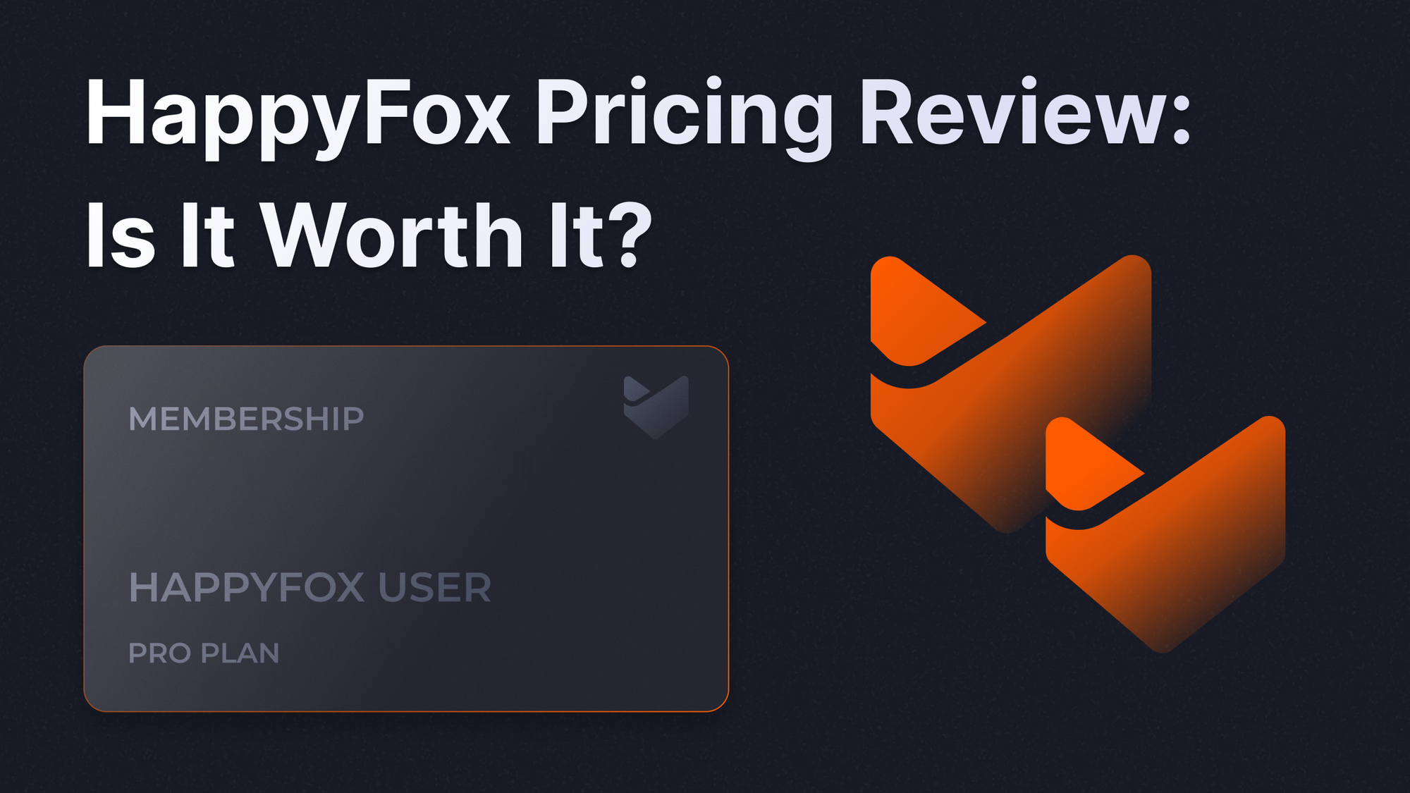 HappyFox pricing review and analysis.