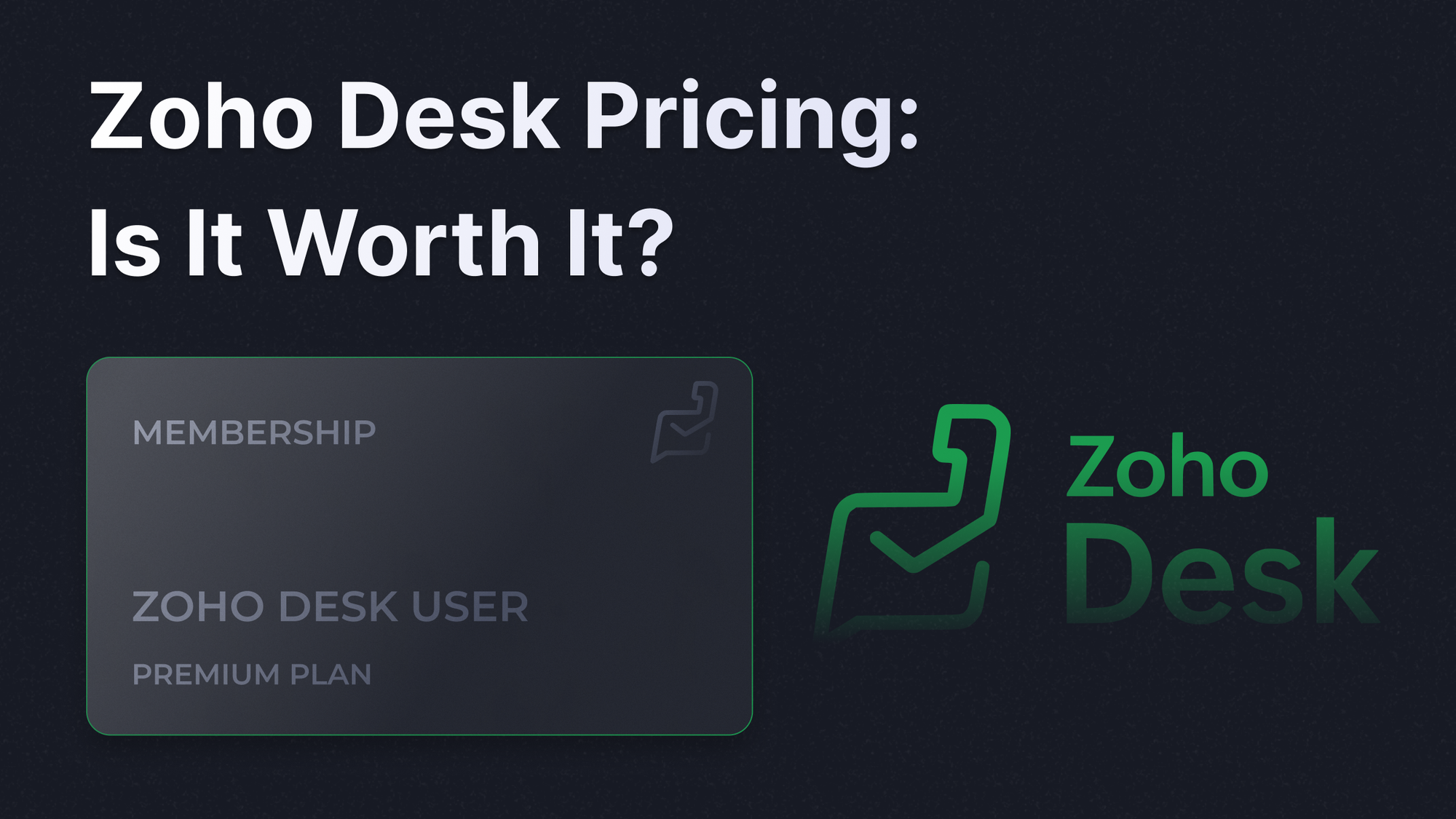 Zoho Desk pricing review 2026.