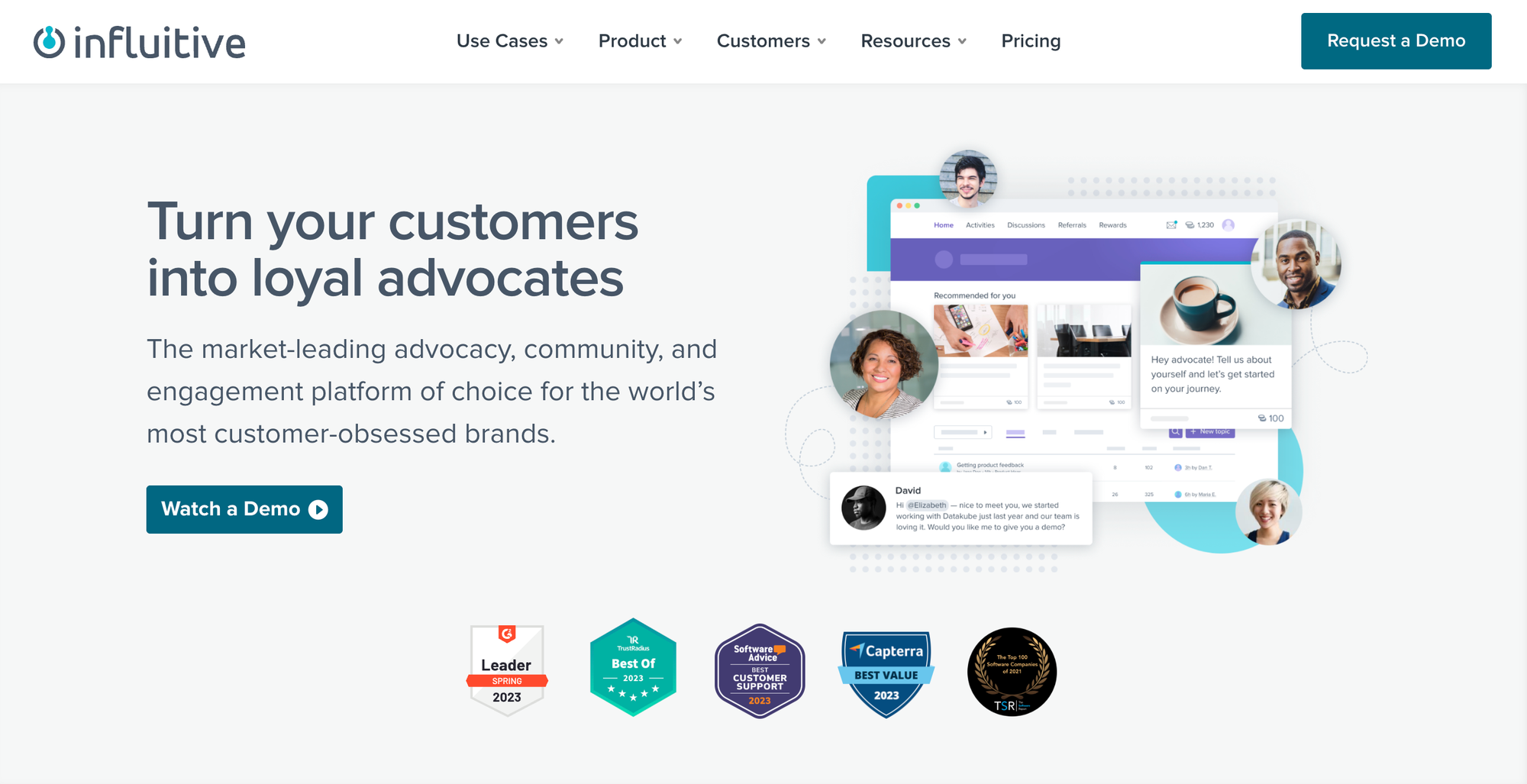 Influitive website.