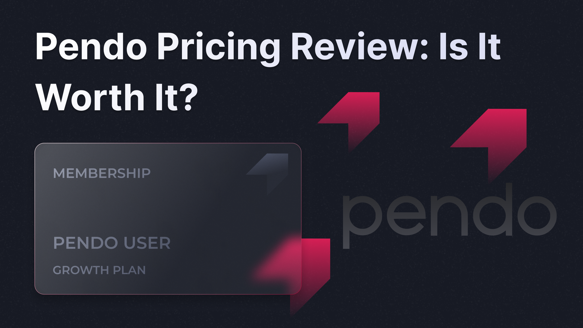 Pendo pricing review 2026.
